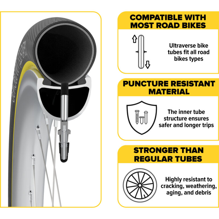 Listare Bike Inner Tubes - 700C-23C-25C-04